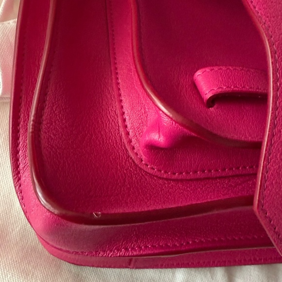 PROENZA SCHOULER PS1 Medium Satchel in Fleur de Lys Pink Lambskin - Picture 14 of 17